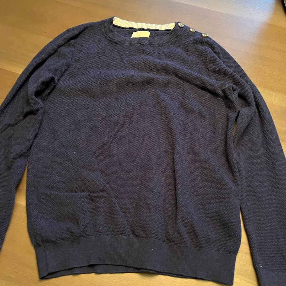 Boden navy boys sweater